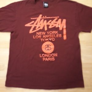 Vintage Stussy × nike Location New York LA Tokyo